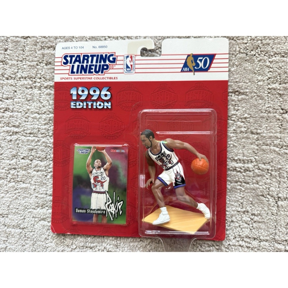 NEW 1996 NBA Starting Lineup Action Figure Damon Stoudamire Toronto Raptors